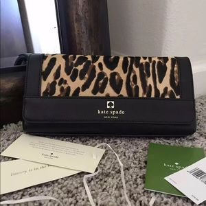 Kate Spade Hair Calf Clutch
